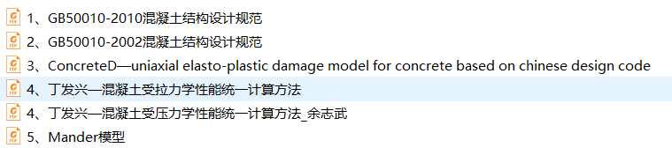 Abaqus中混凝土损伤塑性模型(CDP)的图5